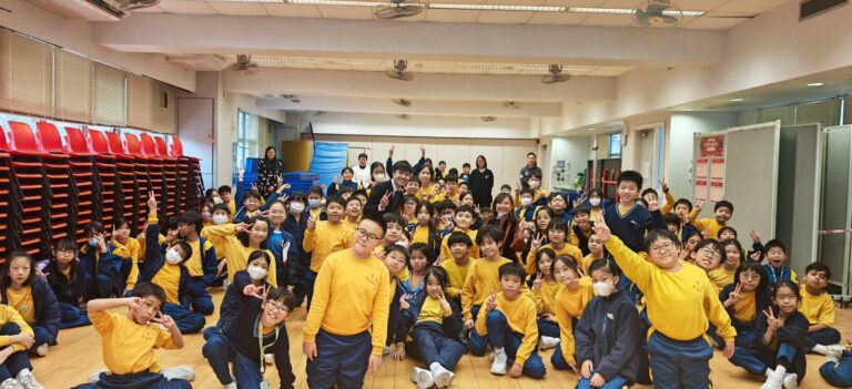 航景科技項目經理張皓揚先生受邀向小學學生分享物流領域經驗